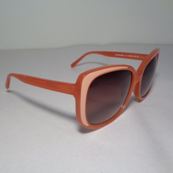 Diane von Furstenberg RAYNA DVF679S Papaya New Women\'s Sunglasses main image 5